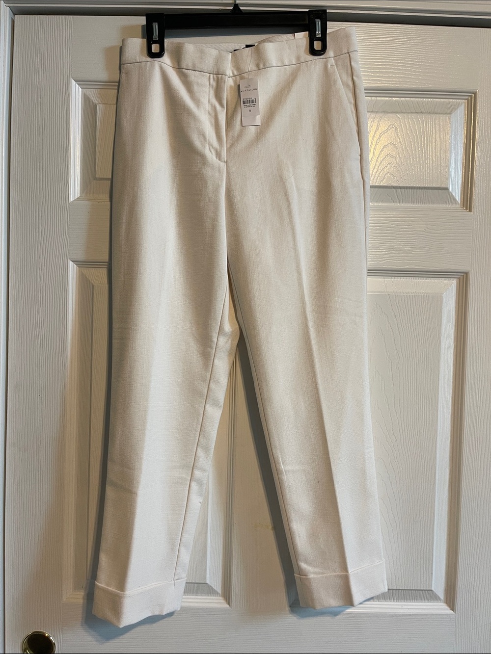 Women’s Classic Dress Pants in Ivory - Tailored Fit